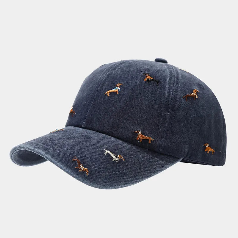 SALE!!!  Dachshund Embroidered Baseball Cap - 5 Colors