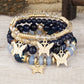 Butterfly Stack Bracelet Set - 5 Colors