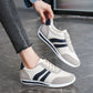 Colorblock PU Leather Kicks - 3 Colors