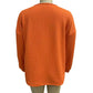 Kristel Orange Long Sleeve Waffle T Shirt