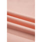 Taryn Peach V Neck Tee Drawstring Pant Set
