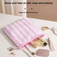 Adalyn Striped Travel Pouches for Makeup & Daily Essentials  - 6 Colors