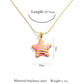 Enamel Star Pendant Necklace - 5 Colors