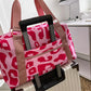 Cow Pattern Oxford Cloth Travel Bag - 2 Colors