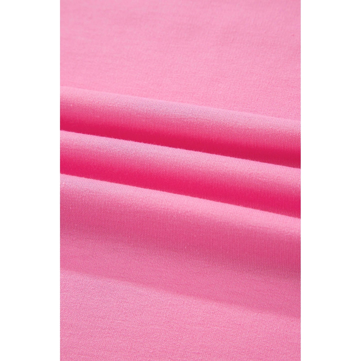 Shelia Pink V Neck Short Sleeve Top Drawstring Shorts 2pcs Set