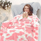 Cow Pattern Lightweight Soft Throw Blanket 50" x 60" - 4 Colors