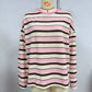Cadyn Pink Striped Pullover Top