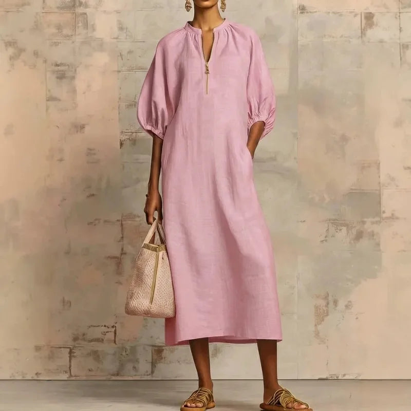 Whitley Zip‑Front Midi Silhouette - 4 Colors
