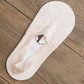 5 Pair Sylvie No-Slip Floral Lace Sneaker Socks