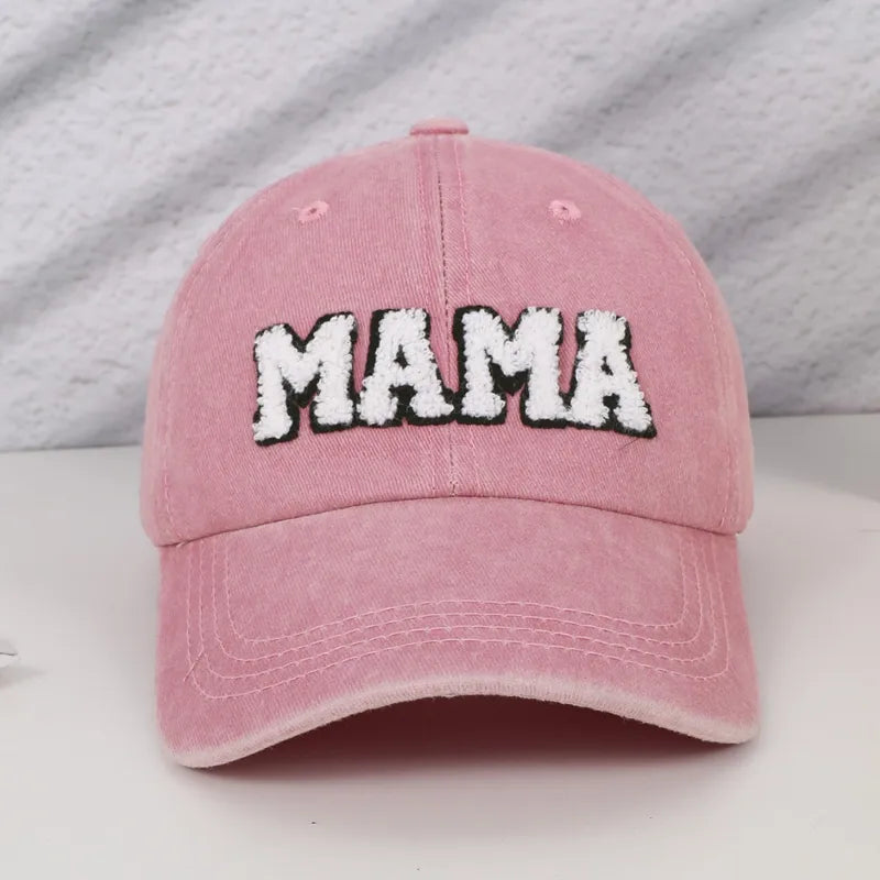Puff‑Stitch MAMA Baseball Cap - 7 Colors