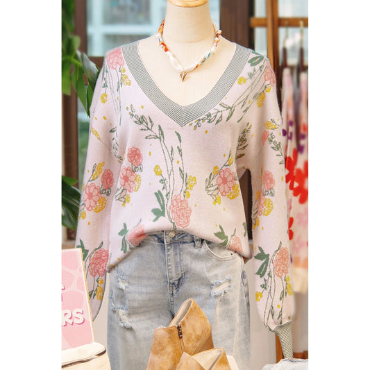 RTS White Exposed Seam Detail Color Block Patch Pocket Drop Shoulder Sweatshirt