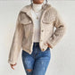 Polly Plush Fleece Button Up Jacket