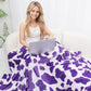Cow Pattern Lightweight Soft Throw Blanket 50" x 60" - 4 Colors