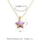 Enamel Star Pendant Necklace - 5 Colors