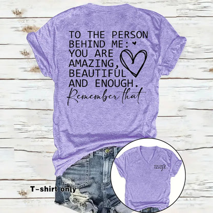 You Are Enough Tee - 4 Colors