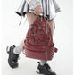 Chevelle Crisscross Stud Detail PU Leather Backpack - 4 Colors