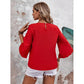 Manda Three-quarter Butterfly Sleeve Top - 5 Colors