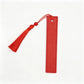 PU Leather Tassel Bookmarks - 4 Colors