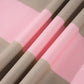 Retha Pink Stripe Colorblock Patch Pocket Split Hem Oversized Long Sleeve Sweatshirt