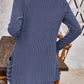 Rochelle Blue Striped Pocket Long Sleeved Cardigan