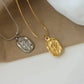 Rose 18K Real Gold Plated Snake Chain Necklace - 2 Colors