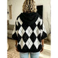 Rubie Argyle Knit Hooded Poncho Sweater - 5 Colors