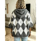 Rubie Argyle Knit Hooded Poncho Sweater - 5 Colors