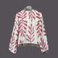 Shermain Tropical Print Bomber Jacket
