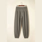 Salina Seagrass Elastic Waist Drawstring Wide Leg Full Length Pants