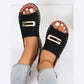 Buckle Elastic Back Open Toe Sandals - 3 Colors