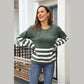 Shania Striped Drop Shoulder Sweater - 3 Colors