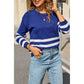Shania Striped Drop Shoulder Sweater - 3 Colors