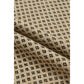 Sheena Khaki Geometric Print Drop Shoulder Round Neck Long Sleeve Sweater