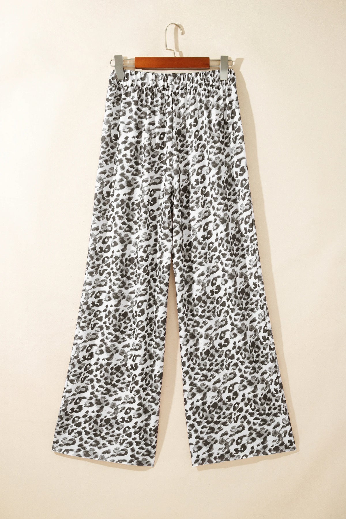 Shenaye Leopard Print Wide Leg Full Length Pants