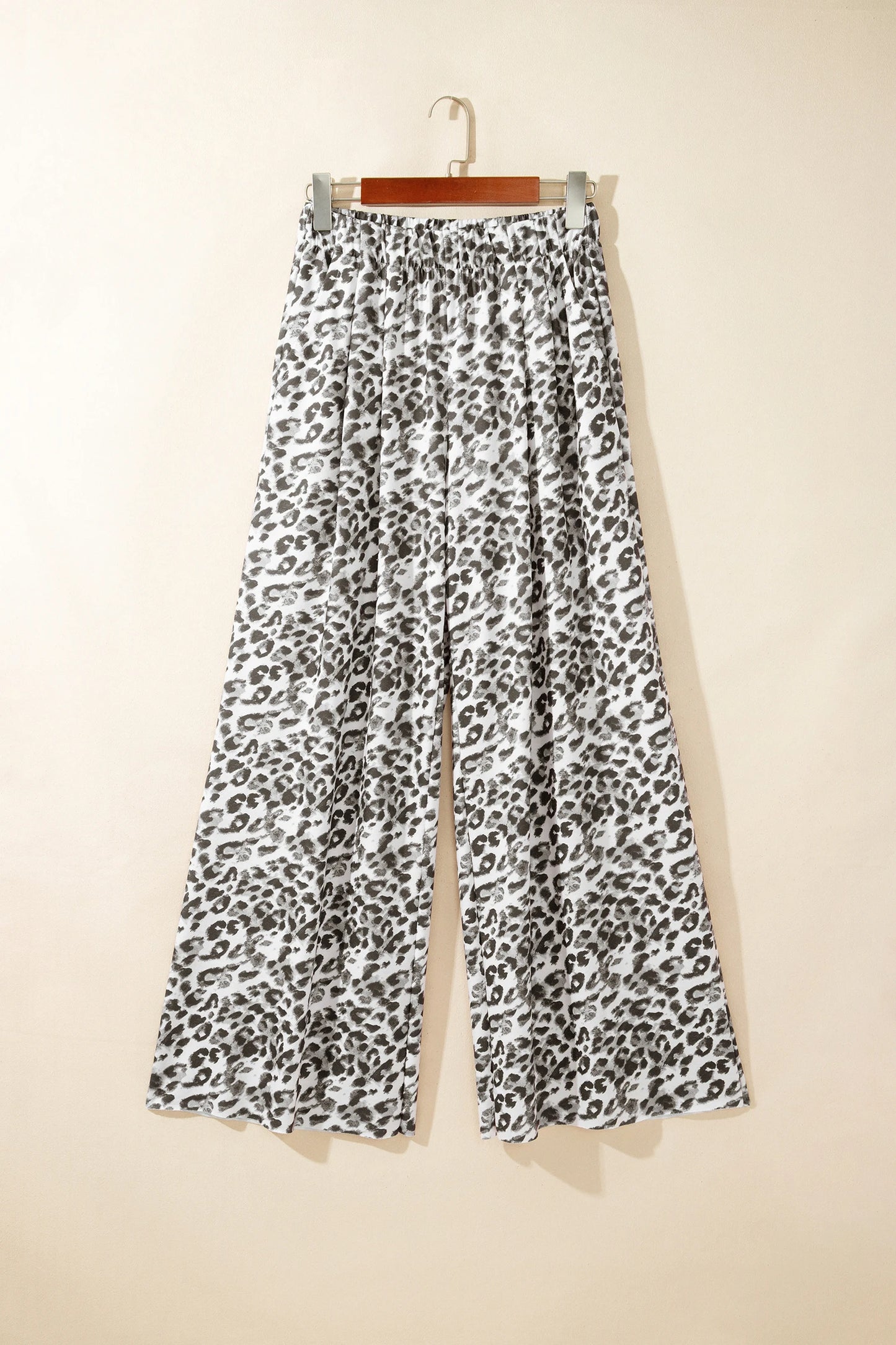 Shenaye Leopard Print Wide Leg Full Length Pants