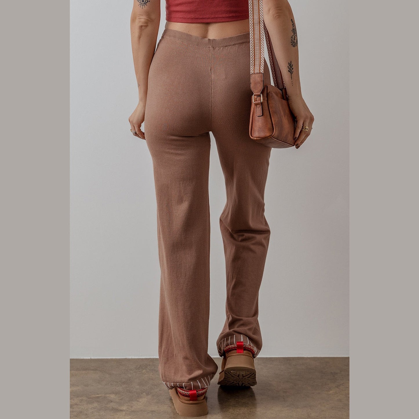 REDUCED!!!! Sierra High Waist Straight Leg Knitted Pants REDUCED!!!