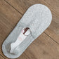 5 Pair Sylvie No-Slip Floral Lace Sneaker Socks