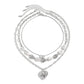 Layered Heart Necklace - 2 Colors