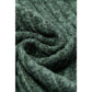 Tamryn Dark Green Ribbed Keyhole Short Sleeve Wide Leg Jumpsuit