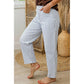 Tamma Sky Blue Stripe Casual Barrel Jeans