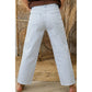 Tamma Sky Blue Stripe Casual Barrel Jeans