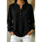 Tamra Split Neck Waffle Knit Pullover - 5 Colors