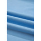 Taryn Beau Blue V Neck Tee Drawstring Pant Set