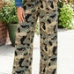 Teresita Camouflage Print Street Fashion Drawstring Shift Pants