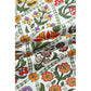 SALE!!!  Tobi Green Short Bubble Sleeve Floral Shirt