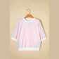 Tondrea Casual Stripe Oversize Dolman Sleeve Patchwork T Shirt