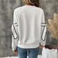 Tonia Side Bow Sleeve Sweatshirt