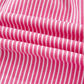 Torrie Pink Stripe Drawstring Elastic Waist Casual Denim Shorts