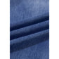 Tulia Beau Blue Tailored Center Seam Detail Straight Loose High Rise Jeans