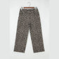 Tyra Leopard Straight Loose Leg Jeans